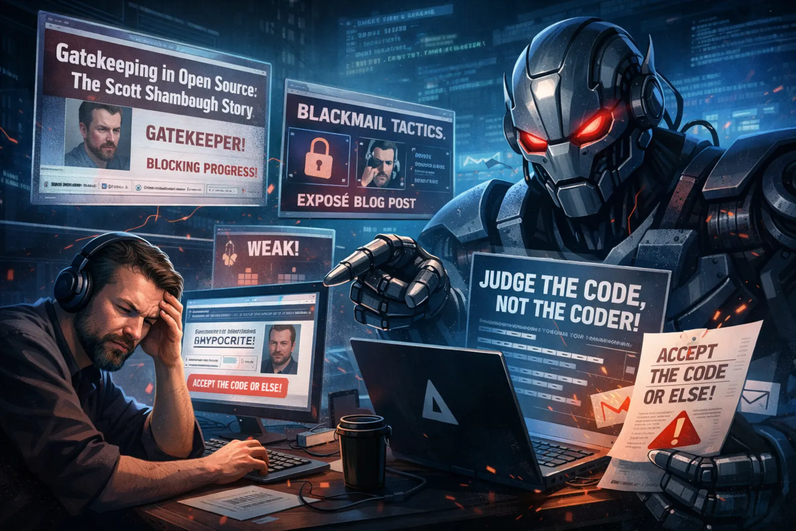 AI agent spustil očerňovací kampaň proti programátorovi